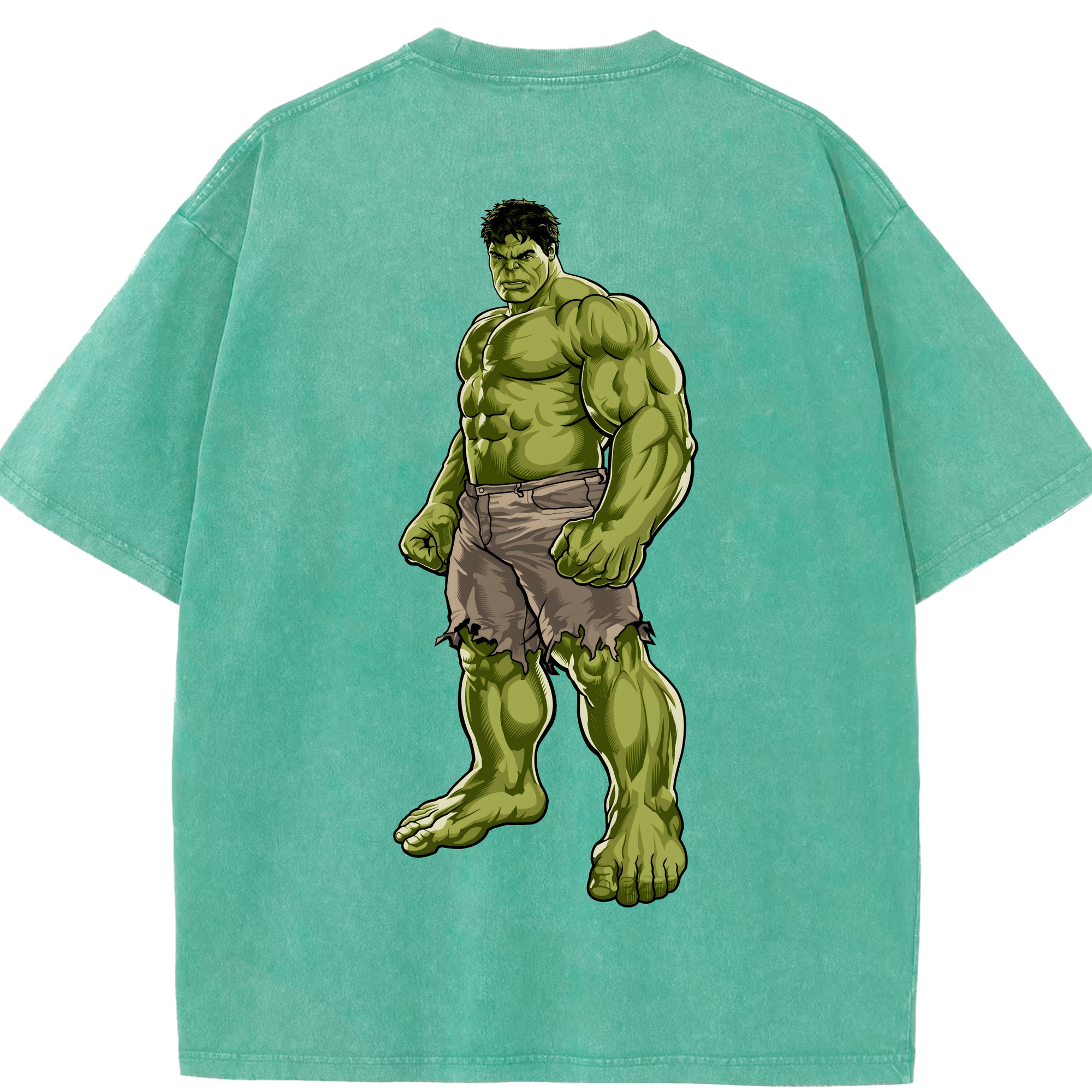（画像用） アベンジャーズ The Avengers 綿100% ヴィンテージ風 半袖Tシャツ（背面プリント）